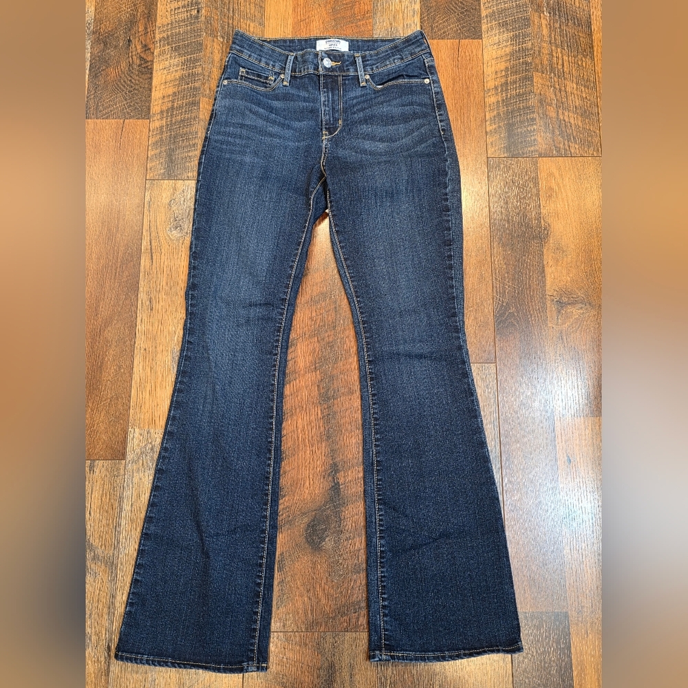 Levis Denizen Mid Rise Bootcut Jeans
